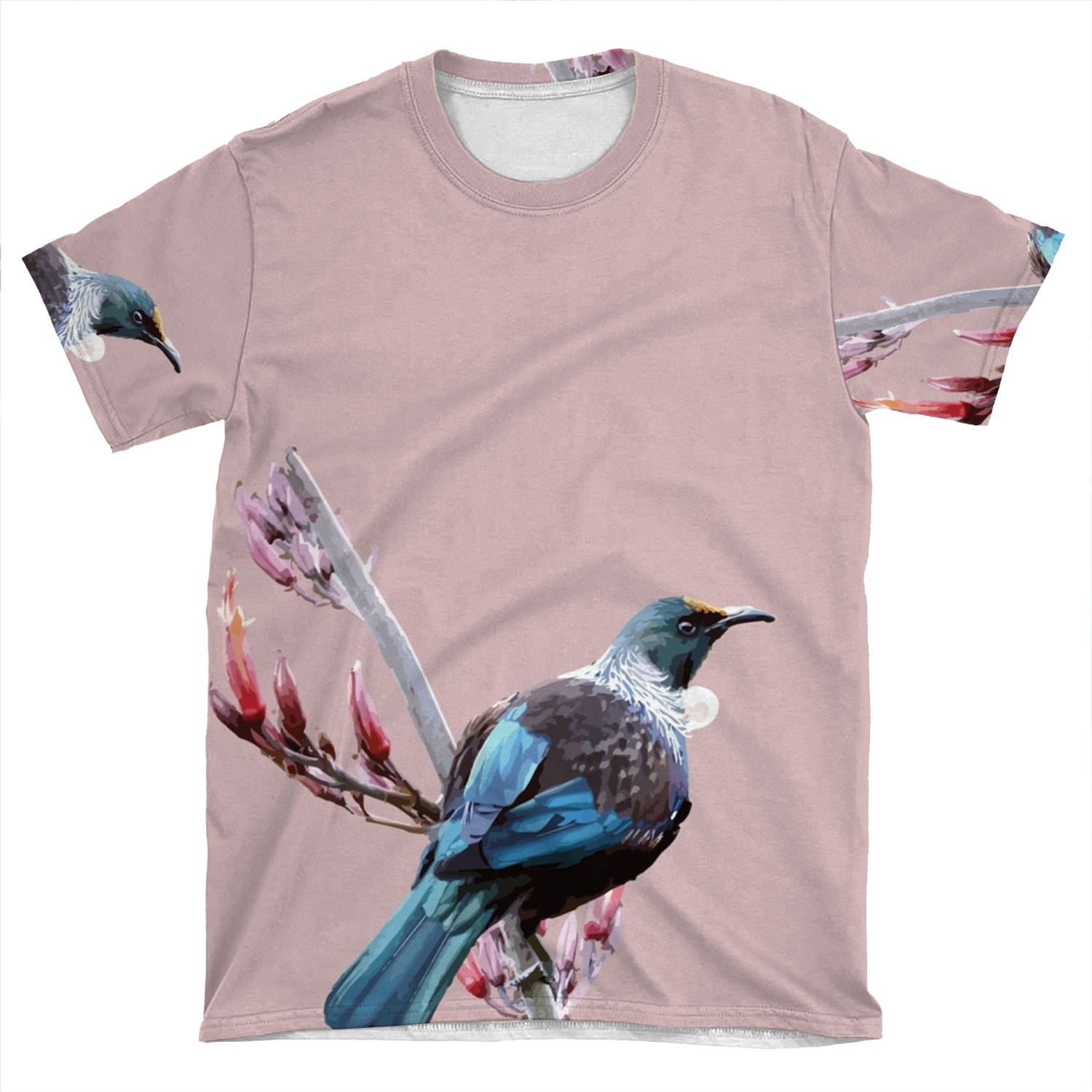 New Zealand Tui AOP T-shirt Tee
