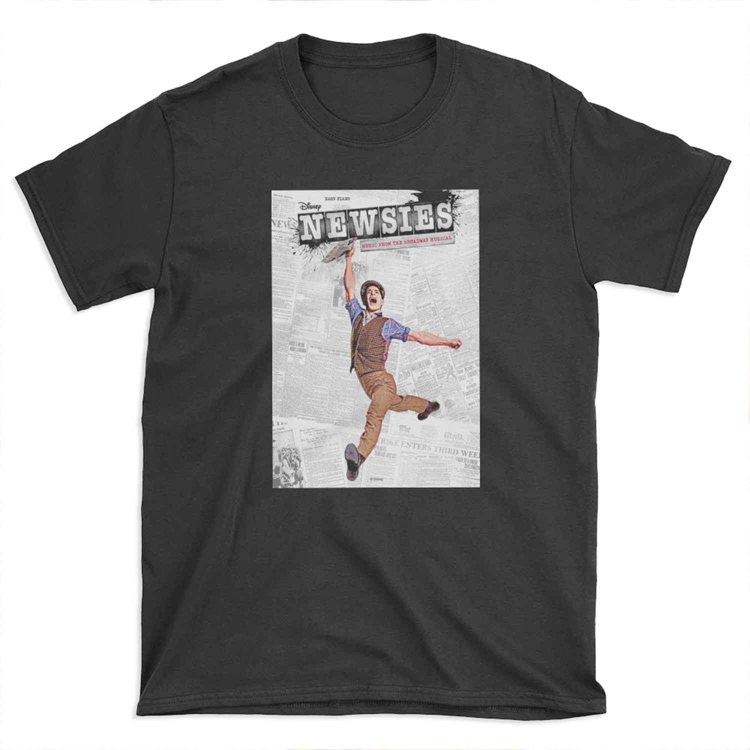 Newsies Broadway Musical T-shirt Tee