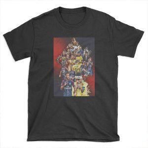 Neymar JR (From Santos to PSG +BRANT) T-shirt Tee