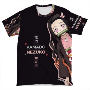 Nezuko Demon Slayer AOP T-shirt Tee