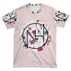 Niall Floral Logo AOP T-shirt Tee