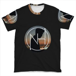 Niall Silhouette Logo AOP T-shirt Tee