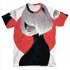 Nier Automata 2B AOP T-shirt Tee
