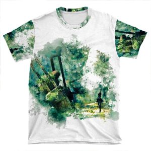 Nier Automata Painting AOP T-shirt Tee