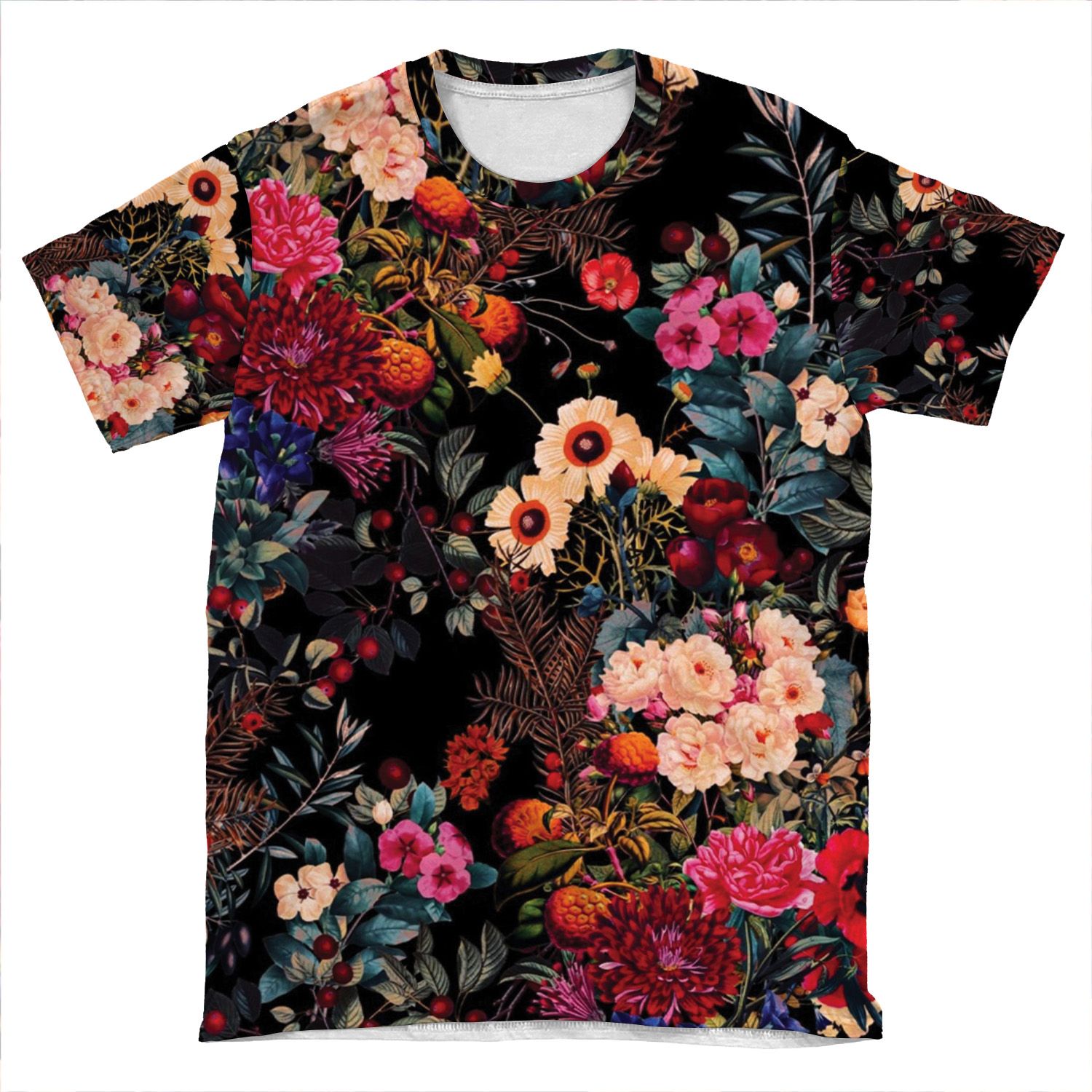 Night Garden Xxxix AOP T-shirt Tee
