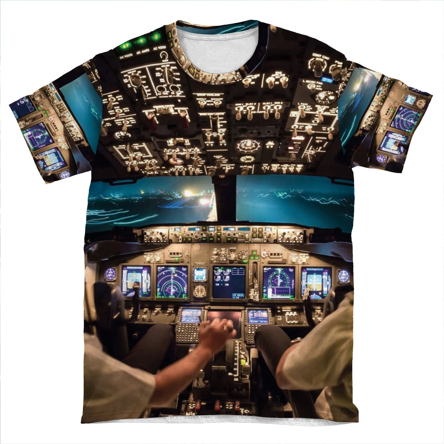 Night Landing Zanzibar AOP T-shirt Tee
