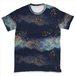 Night Sky & Stars AOP T-shirt Tee