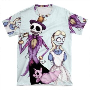 Nightmare In Wonderland AOP T-shirt Tee