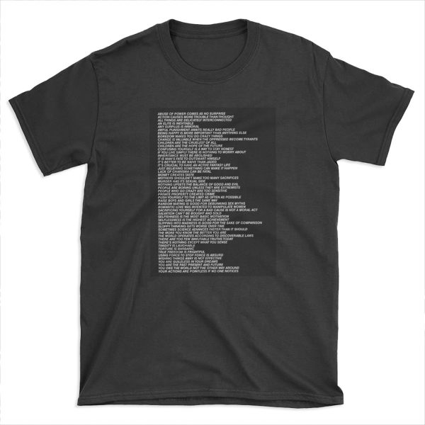 Nikes Jenny Holzer Truisms Blonde T-shirt Tee