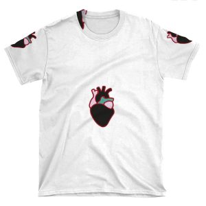 Nlp Heart AOP T-shirt Tee