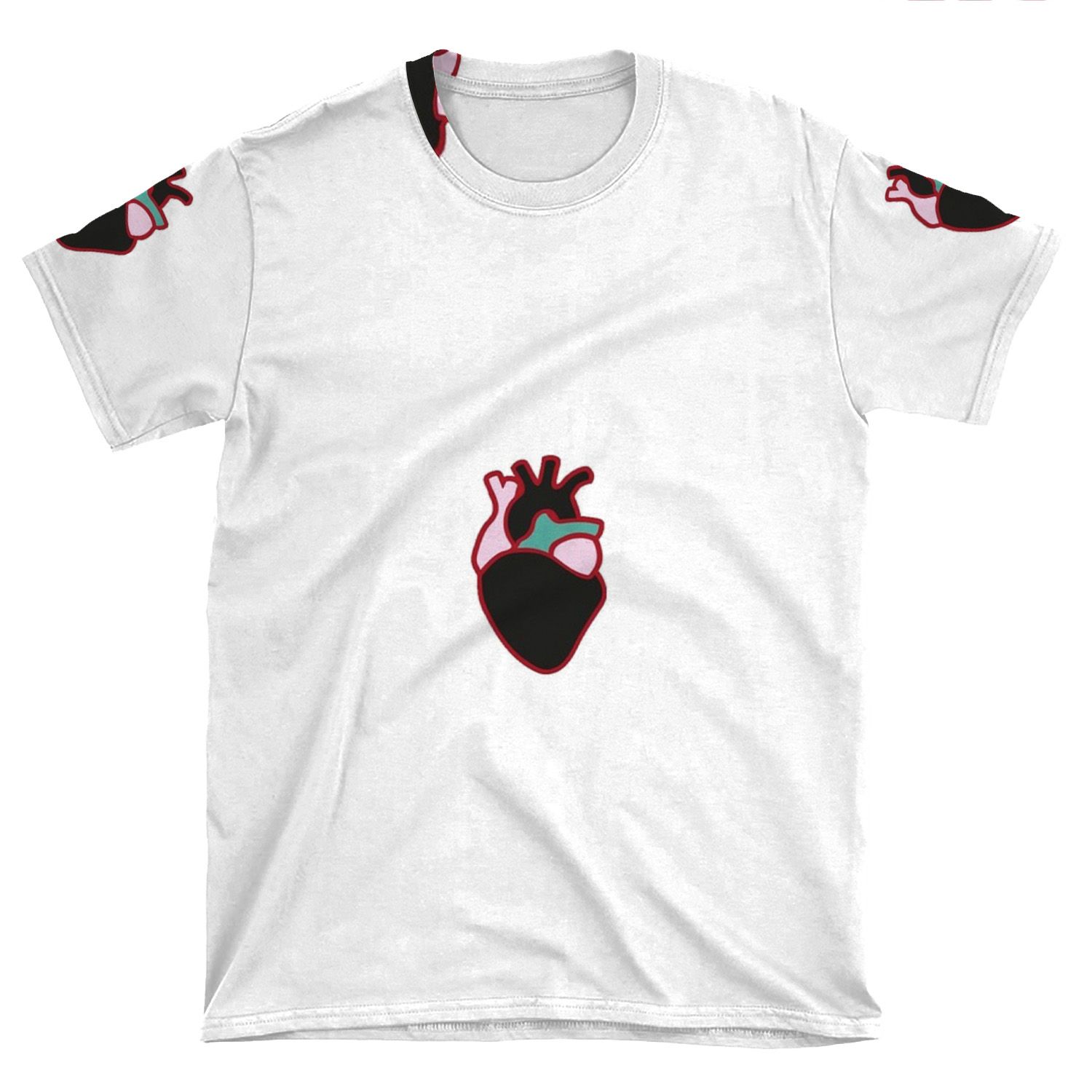 Nlp Heart AOP T-shirt Tee