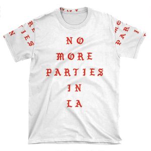 No More Parties In La Iphone AOP T-shirt Tee