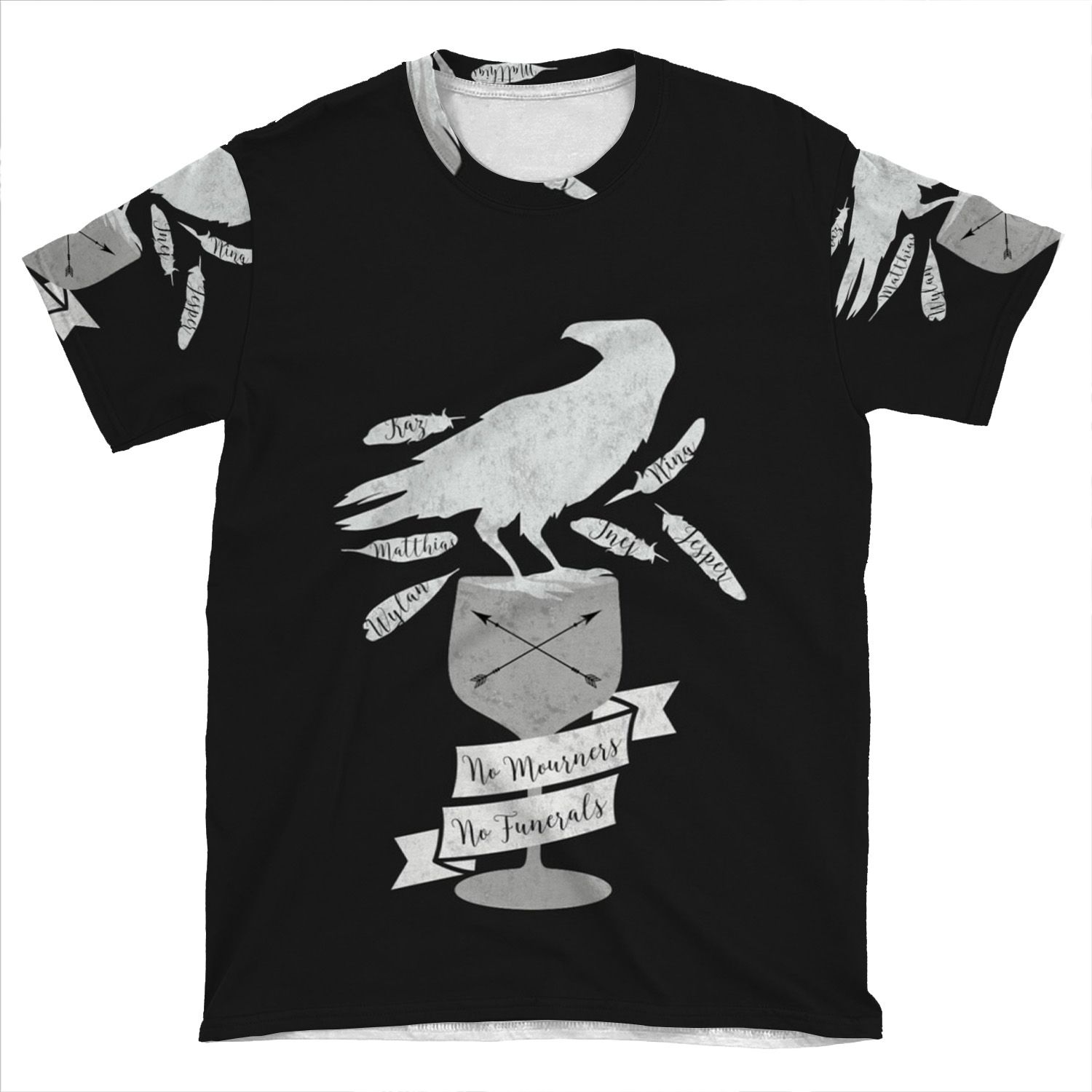 No Mourners, No Funerals - Six Of Crows AOP T-shirt Tee