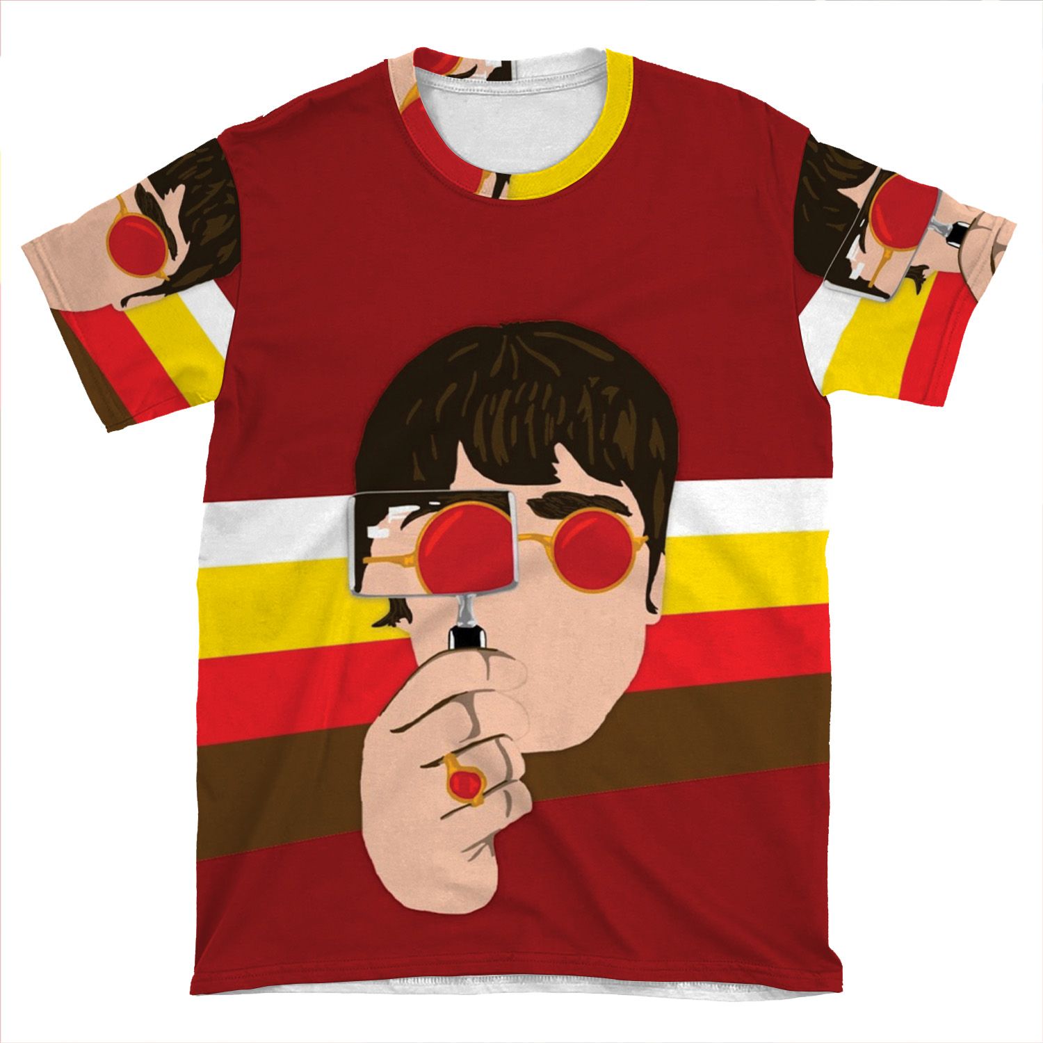 Noel Look Back In Anger AOP T-shirt Tee