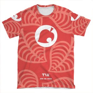 Nookphone Red AOP T-shirt Tee