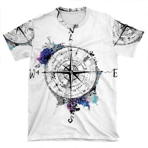 Not All Those Who Wander Are Lost AOP T-shirt Tee