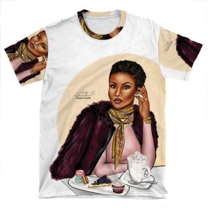 November Beauty AOP T-shirt Tee