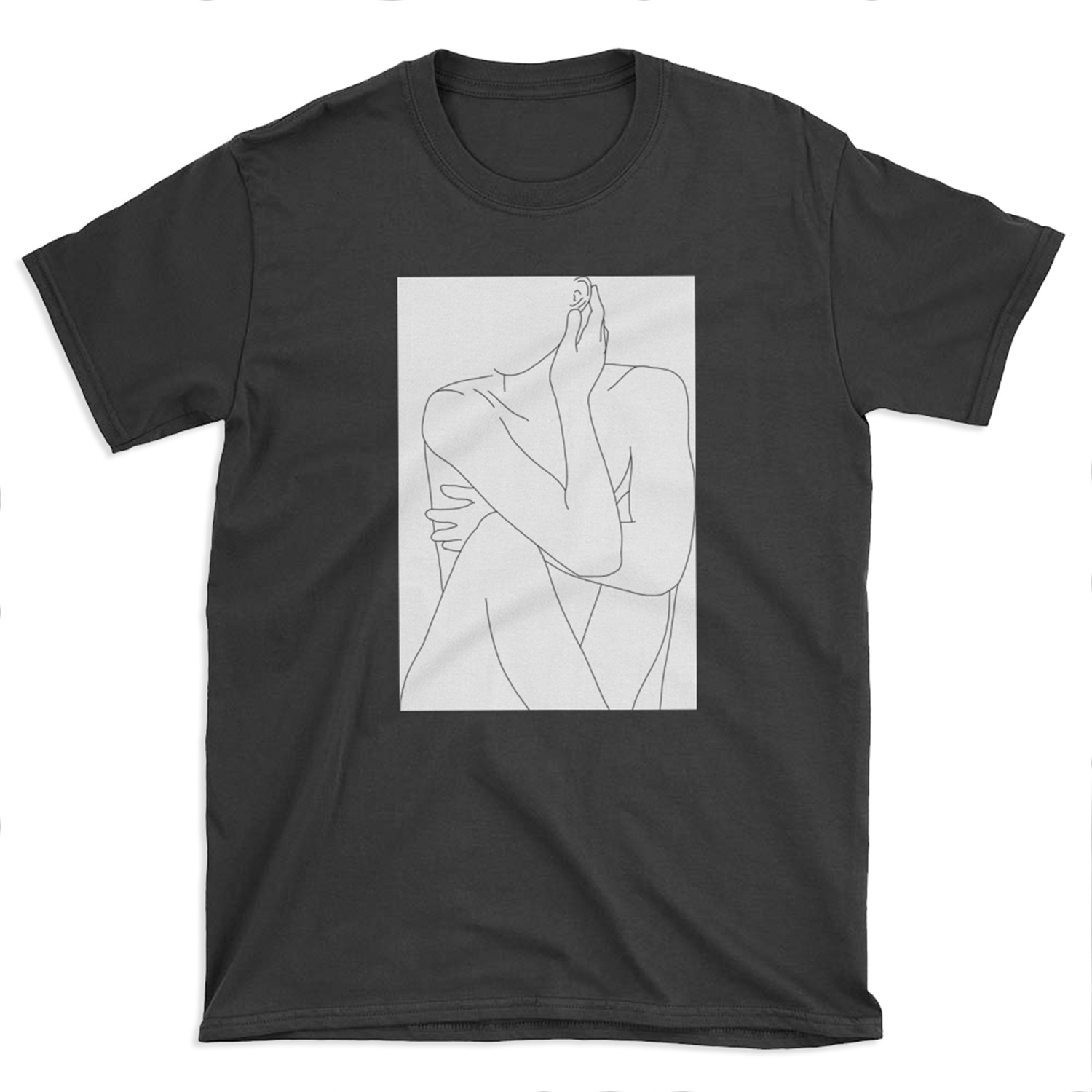Nude figure illustration - Celina T-shirt Tee