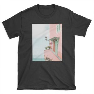 Ocean pink beach house T-shirt Tee