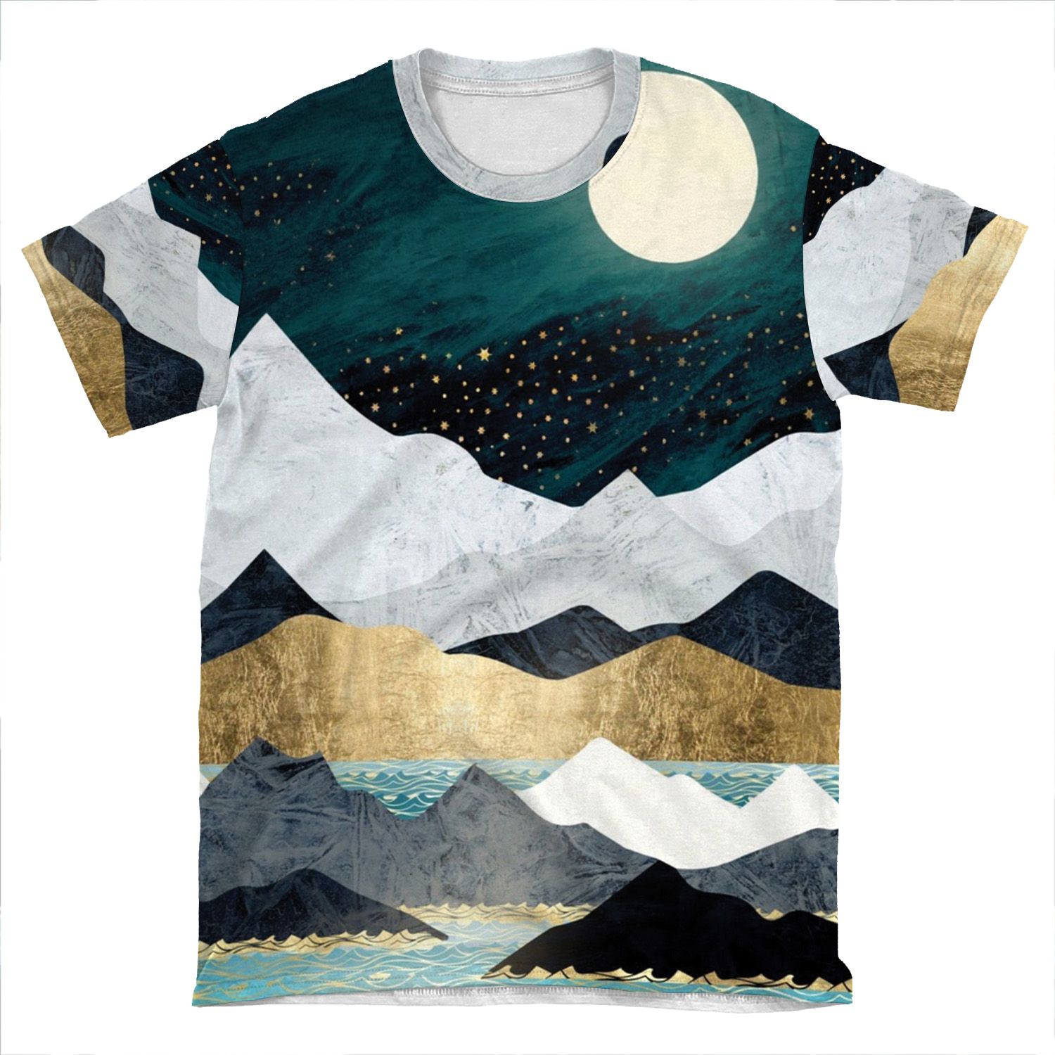 Ocean Stars AOP T-shirt Tee