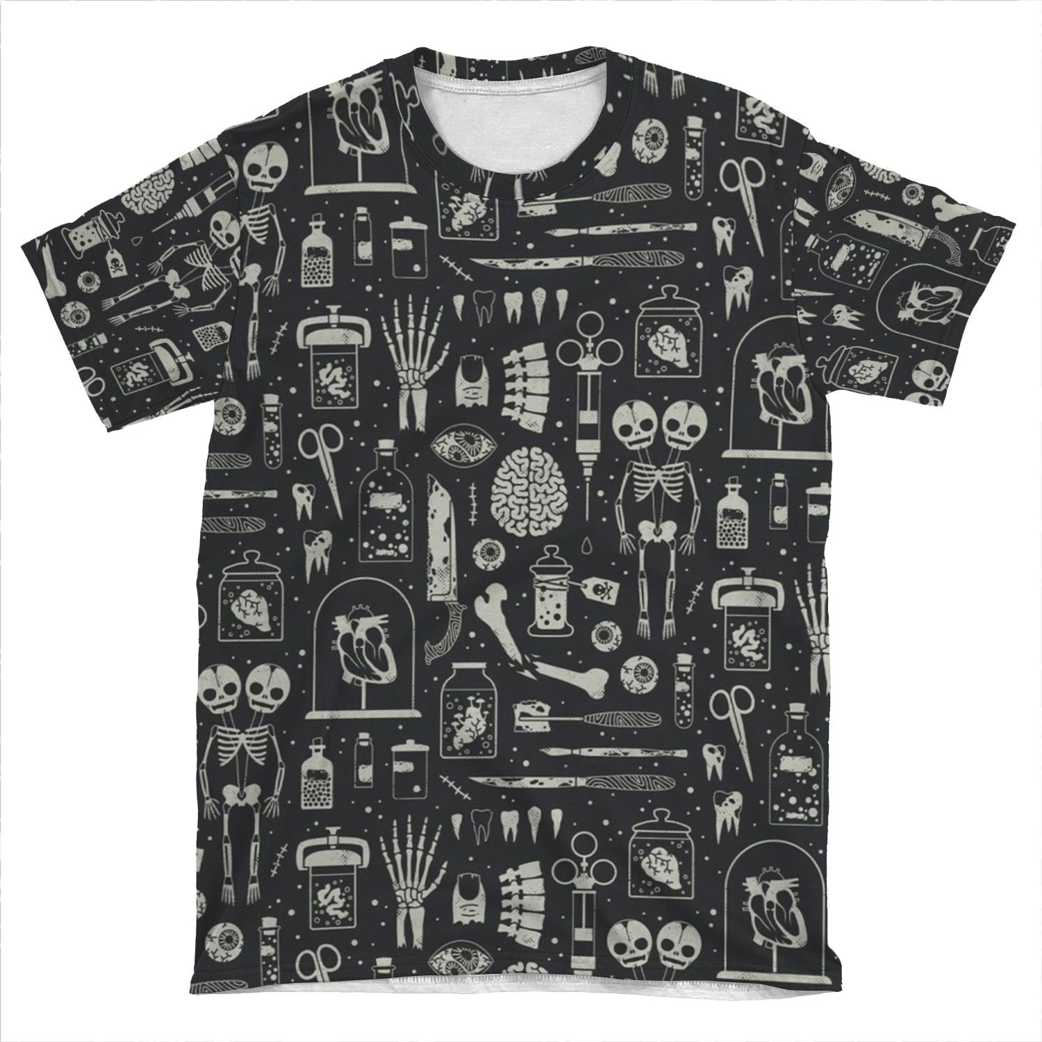 Oddities: X-Ray AOP T-shirt Tee