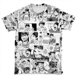 Oikawa Tooru Collage - Haikyuu!! AOP T-shirt Tee