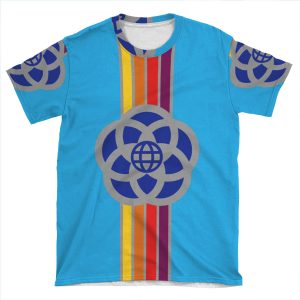 Old Epcot Logo Iphone AOP T-shirt Tee