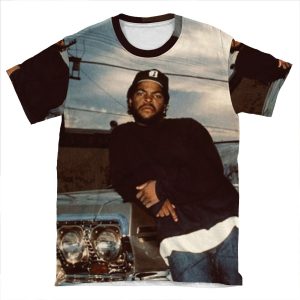 Old School Ice Cube AOP T-shirt Tee