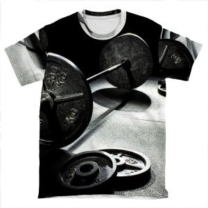 Olympic Weight Training AOP T-shirt Tee