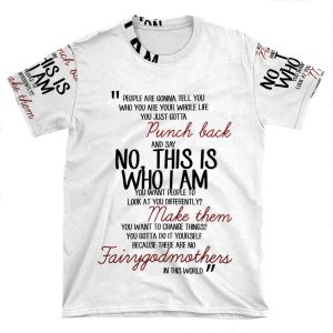 Once Upon A Time - Emma Swan Quote AOP T-shirt Tee