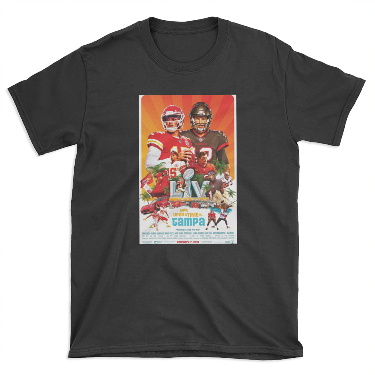 Once Upon a Time in Tampa | Super Bowl LV T-shirt Tee