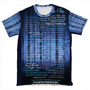 Once Upon A Time Quotes AOP T-shirt Tee
