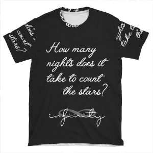One Direction - Infinity [White] AOP T-shirt Tee