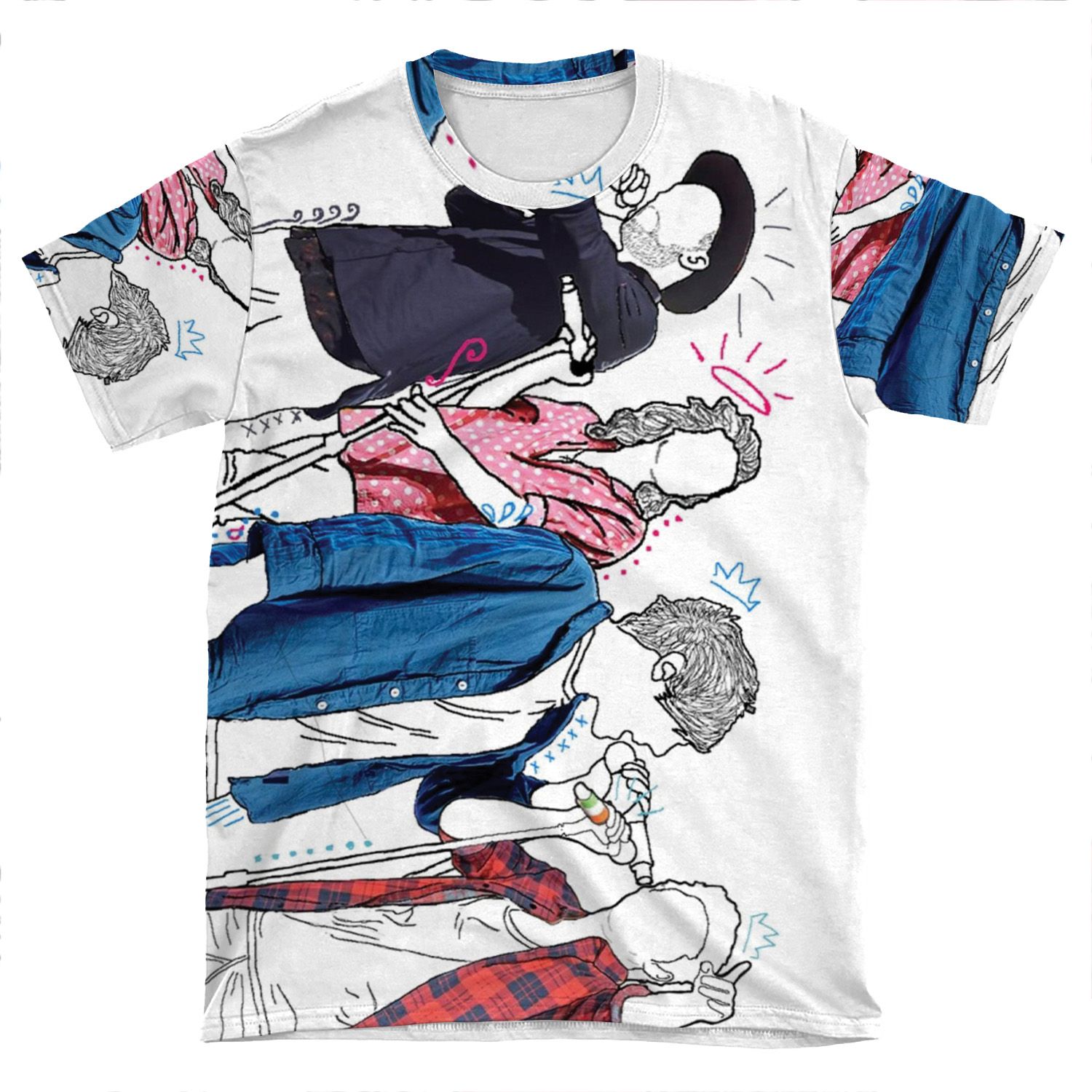 One Direction Iphone #1 AOP T-shirt Tee