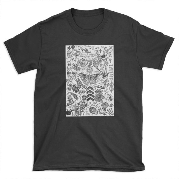 One Direction tattoos T-shirt Tee