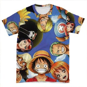 One Piece AOP T-shirt Tee