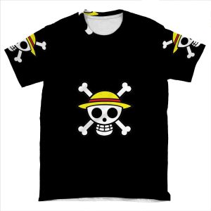 One Piece Manga Animated AOP T-shirt Tee