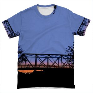 One Tree Hill Bridge AOP T-shirt Tee