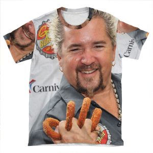 Onion Ring Knuckle Guy Fieri AOP T-shirt Tee
