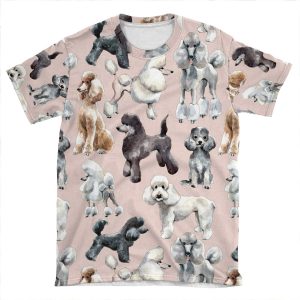 Oodles Of Poodles AOP T-shirt Tee