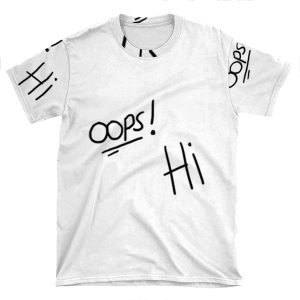 Oops! Hi AOP T-shirt Tee