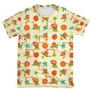 Orange Bird AOP T-shirt Tee