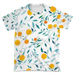 Orange Tree AOP T-shirt Tee
