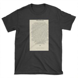 Original Desiderata Poem by Max Ehrmann T-shirt Tee