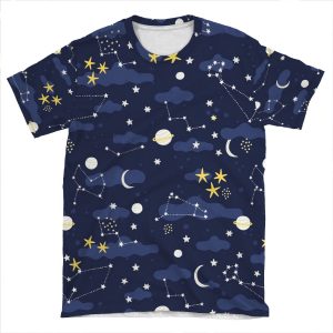 Outer Space!!! AOP T-shirt Tee