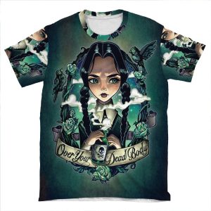 Over Your Dead Body AOP T-shirt Tee