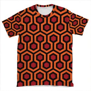 Overlook Hotel Carpet The Shining AOP T-shirt Tee