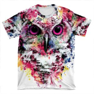 Owl AOP T-shirt Tee