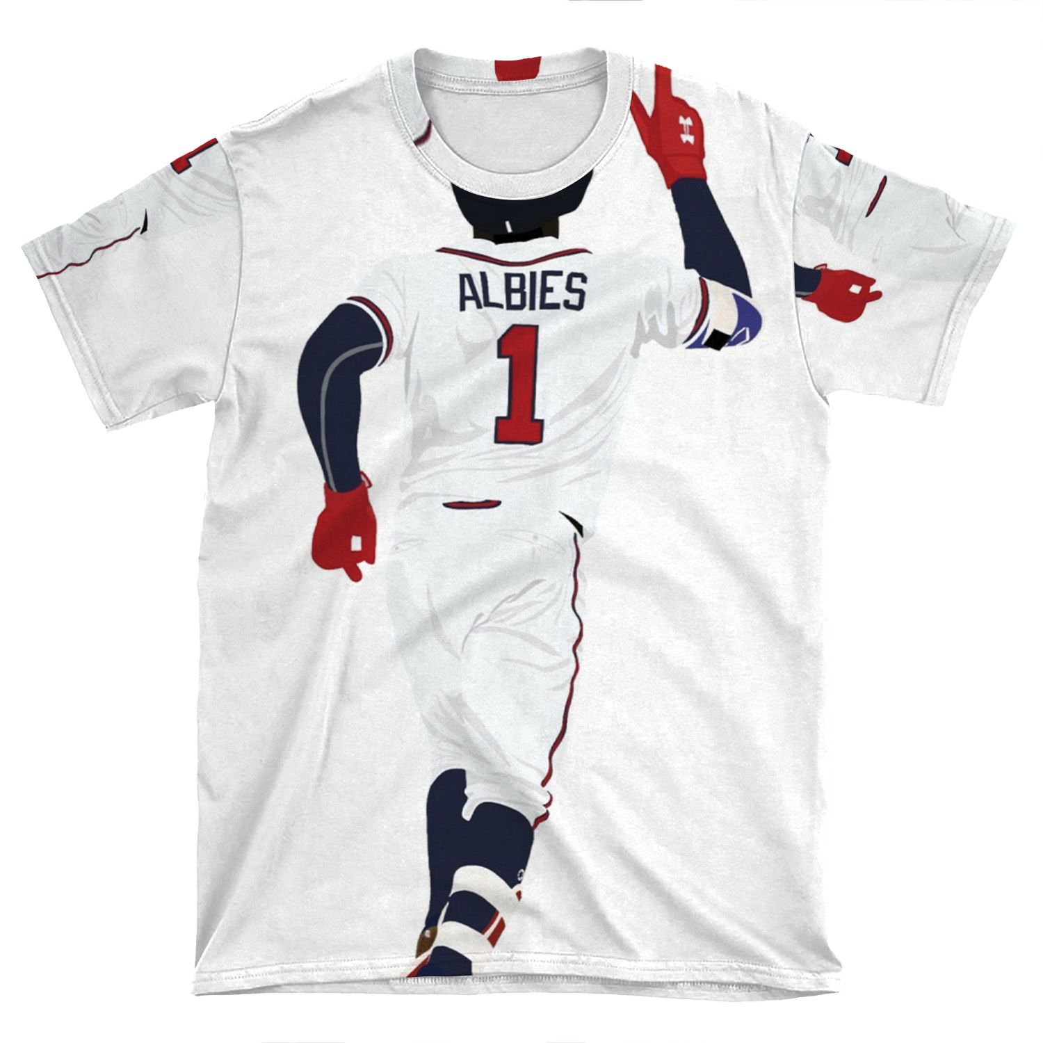 Ozzie Albies AOP T-shirt Tee