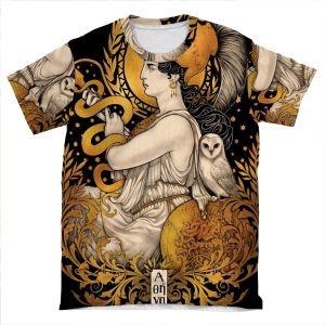 Pallas Athena AOP T-shirt Tee